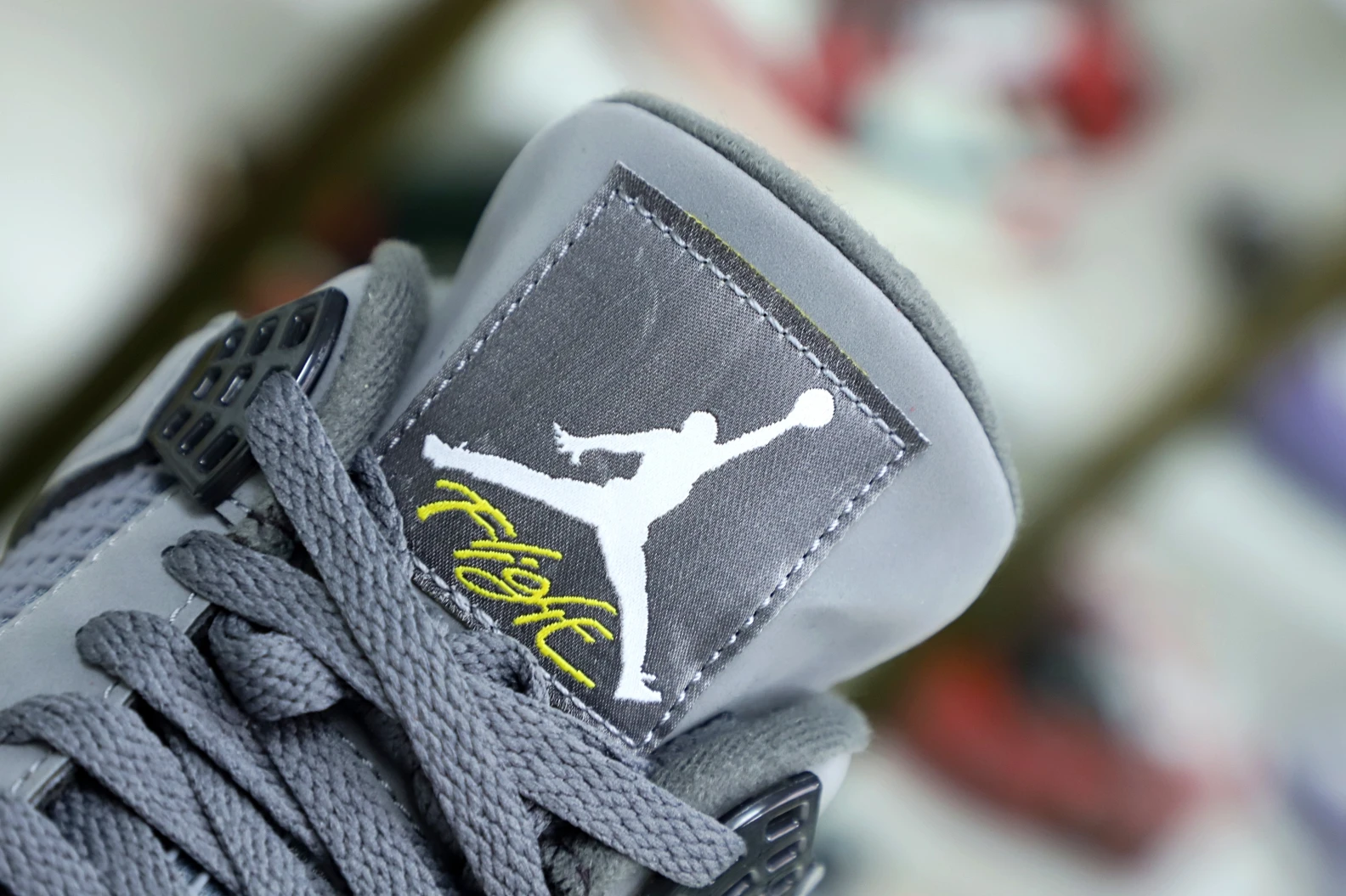 Kimikick AIR JORDAN 4 RETRO 'COOL GREY' EasyMatch 1920