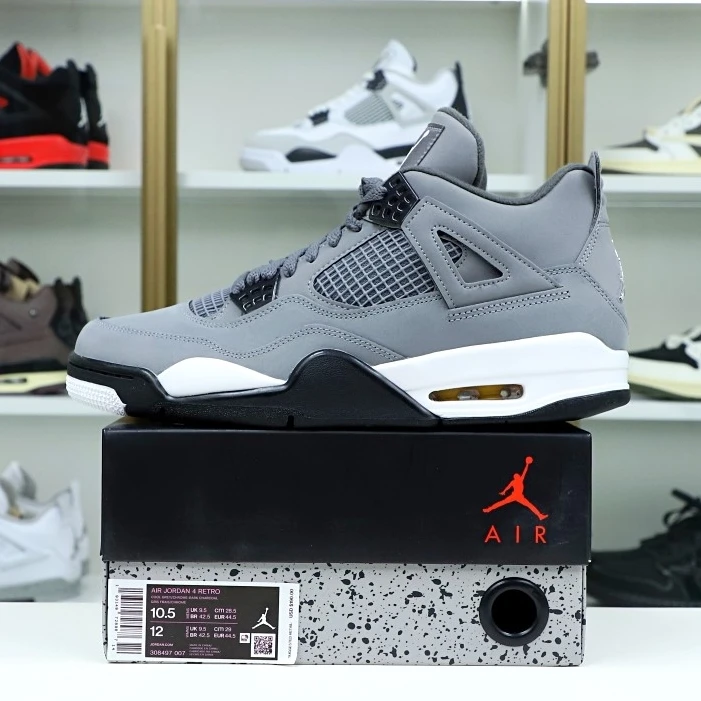 Kimikick AIR JORDAN 4 RETRO 'COOL GREY' EasyMatch 1920