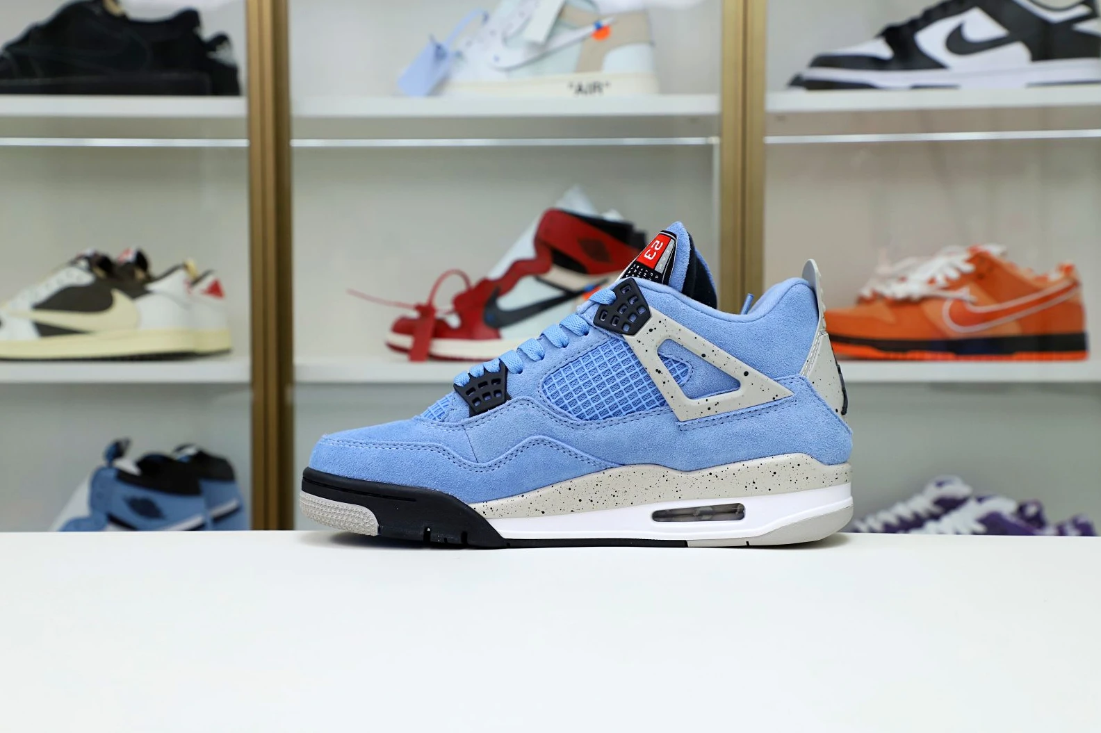 Kimikick AIR JORDAN 4 UNIVERSITY BLUE DailyWear 2000