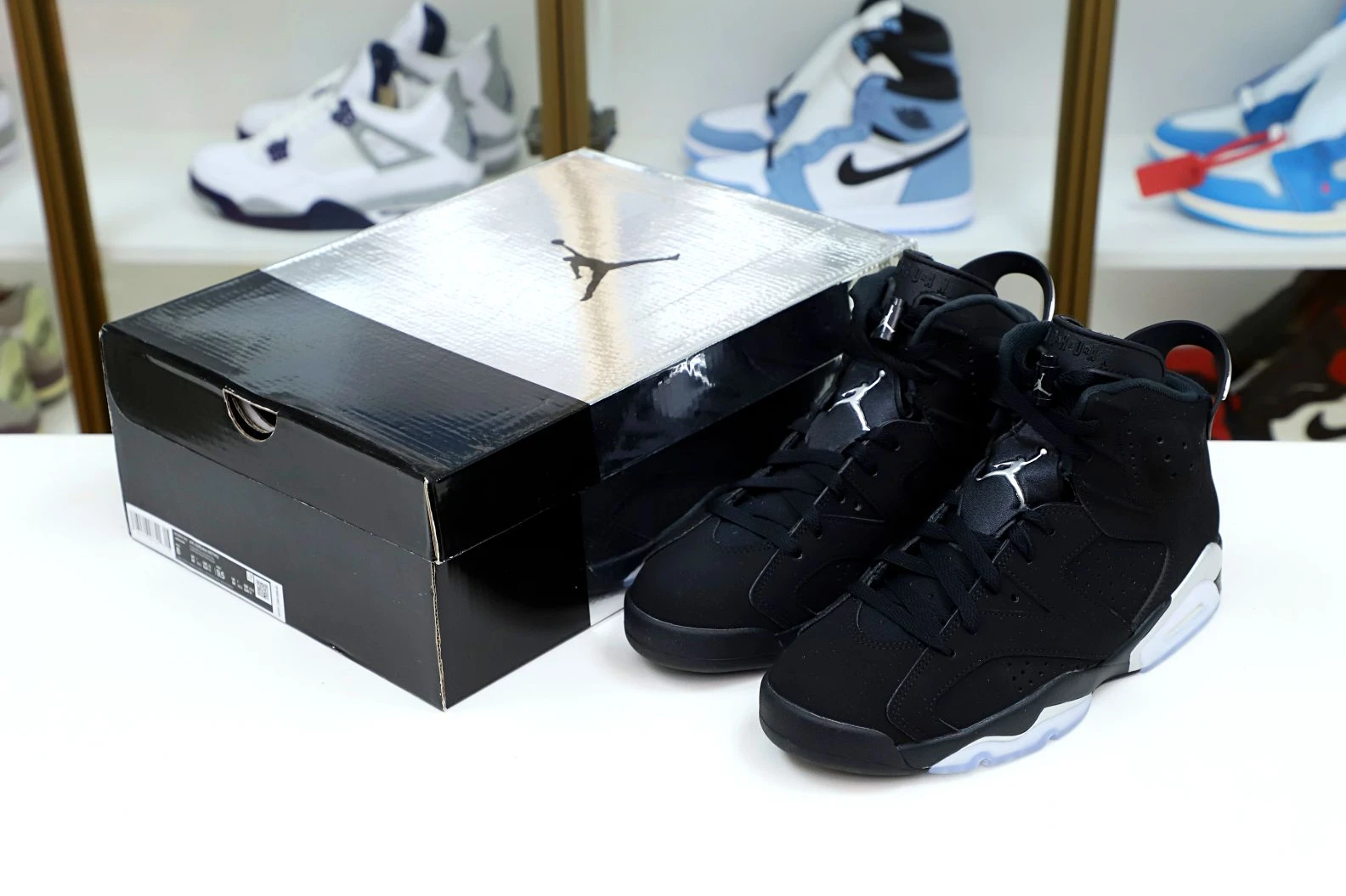 Kimikick AIR JORDAN 6 CHROME NewStyle 1944