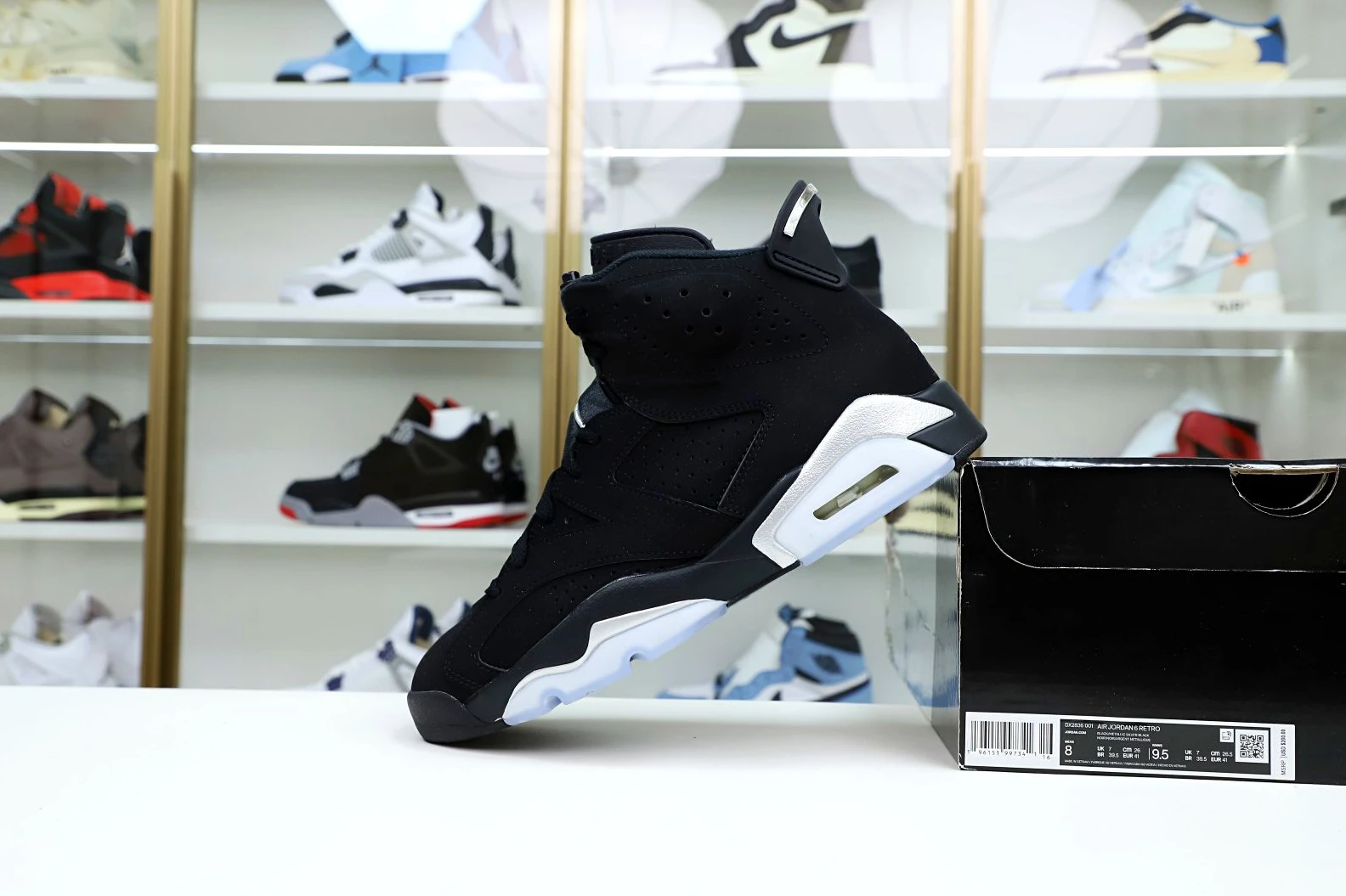 Kimikick AIR JORDAN 6 CHROME NewStyle 1944