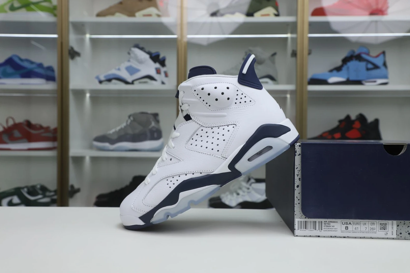 Kimikick AIR JORDAN 6 MIDNIGHT NAVY DailyWear 2003