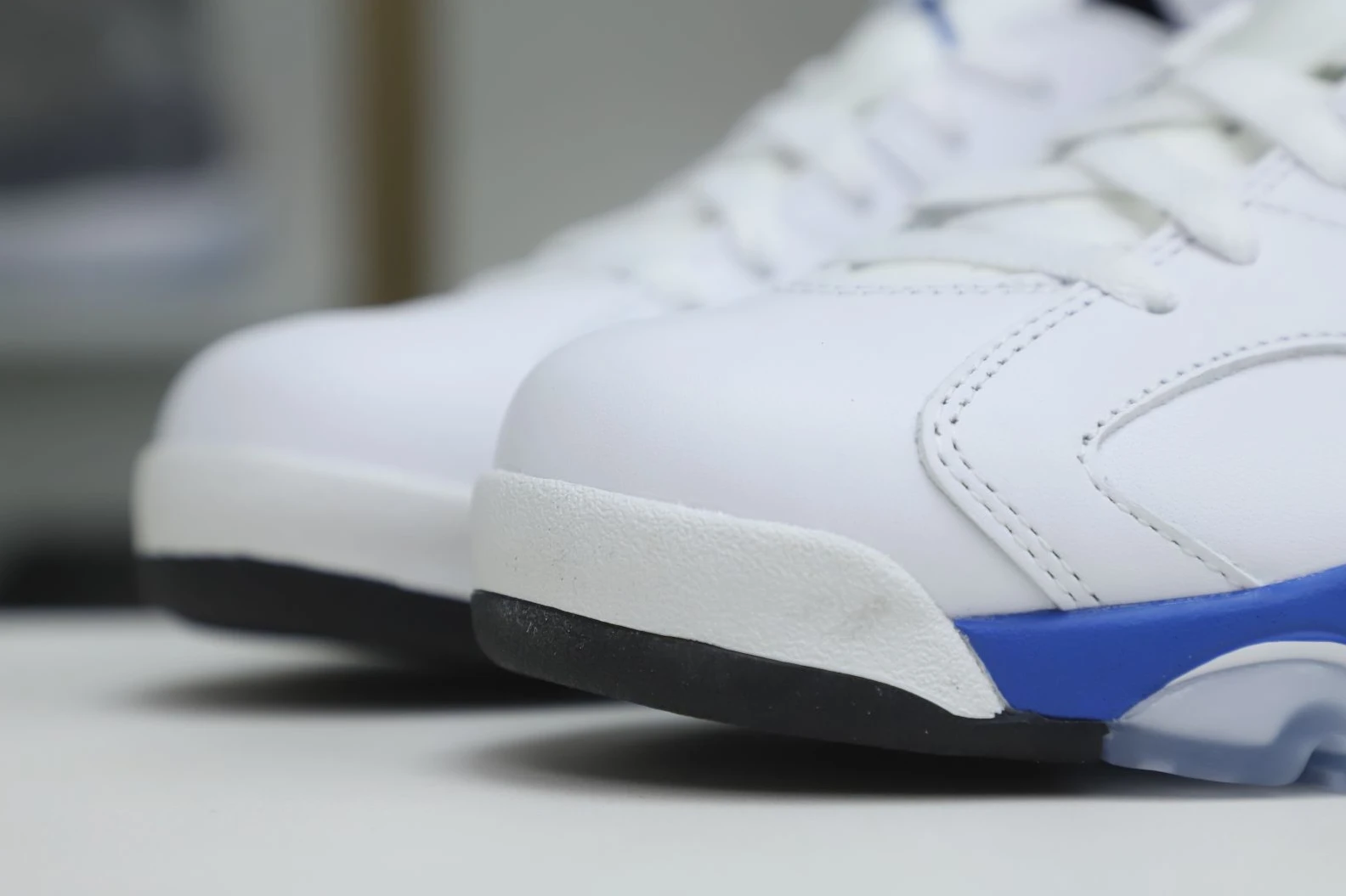 Kimikick AIR JORDAN 6 RETRO SPORT BLUE HighQuality 1997