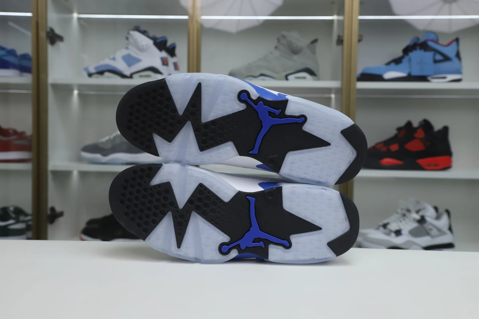 Kimikick AIR JORDAN 6 RETRO SPORT BLUE HighQuality 1997