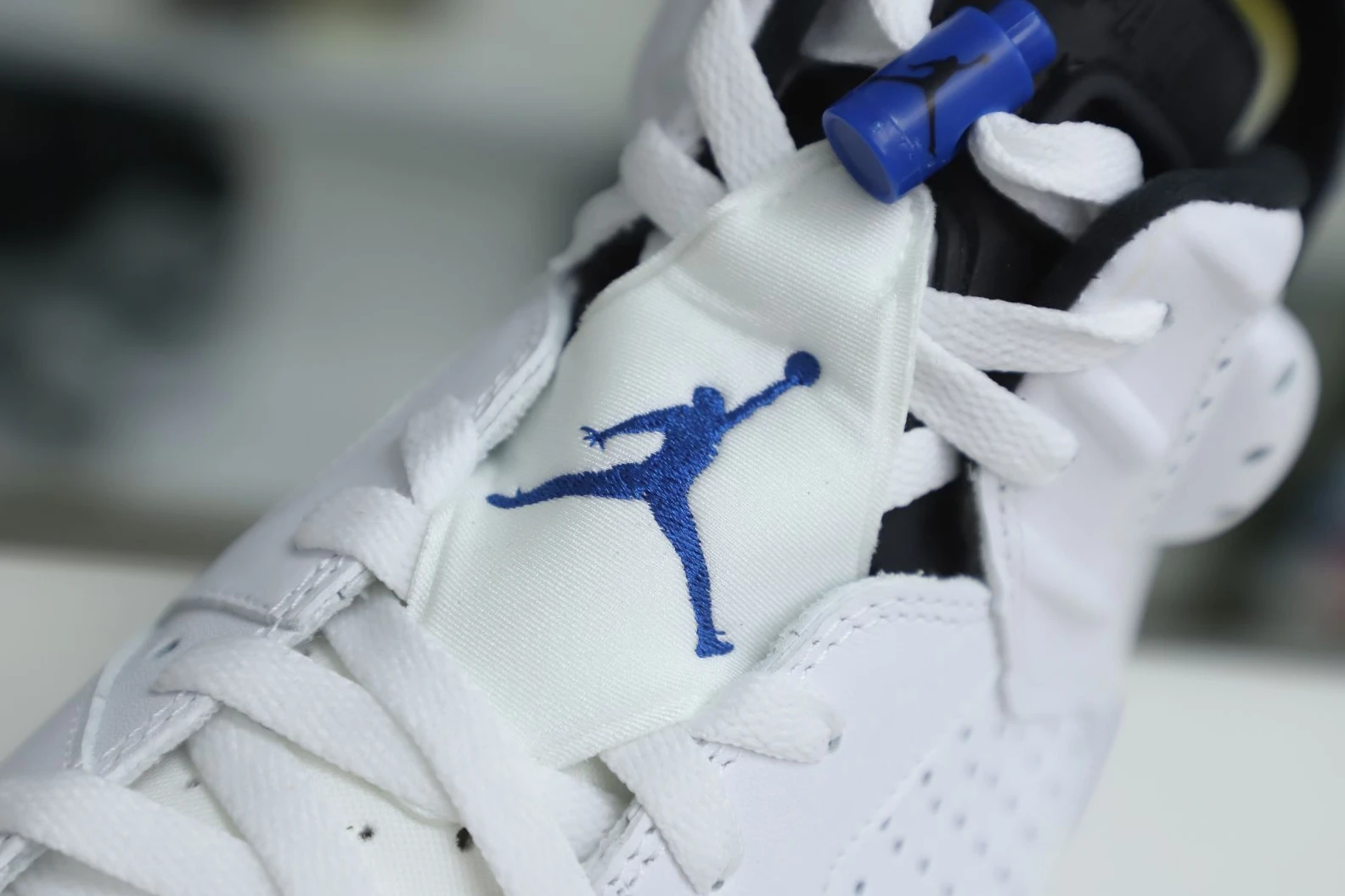 Kimikick AIR JORDAN 6 RETRO SPORT BLUE HighQuality 1997