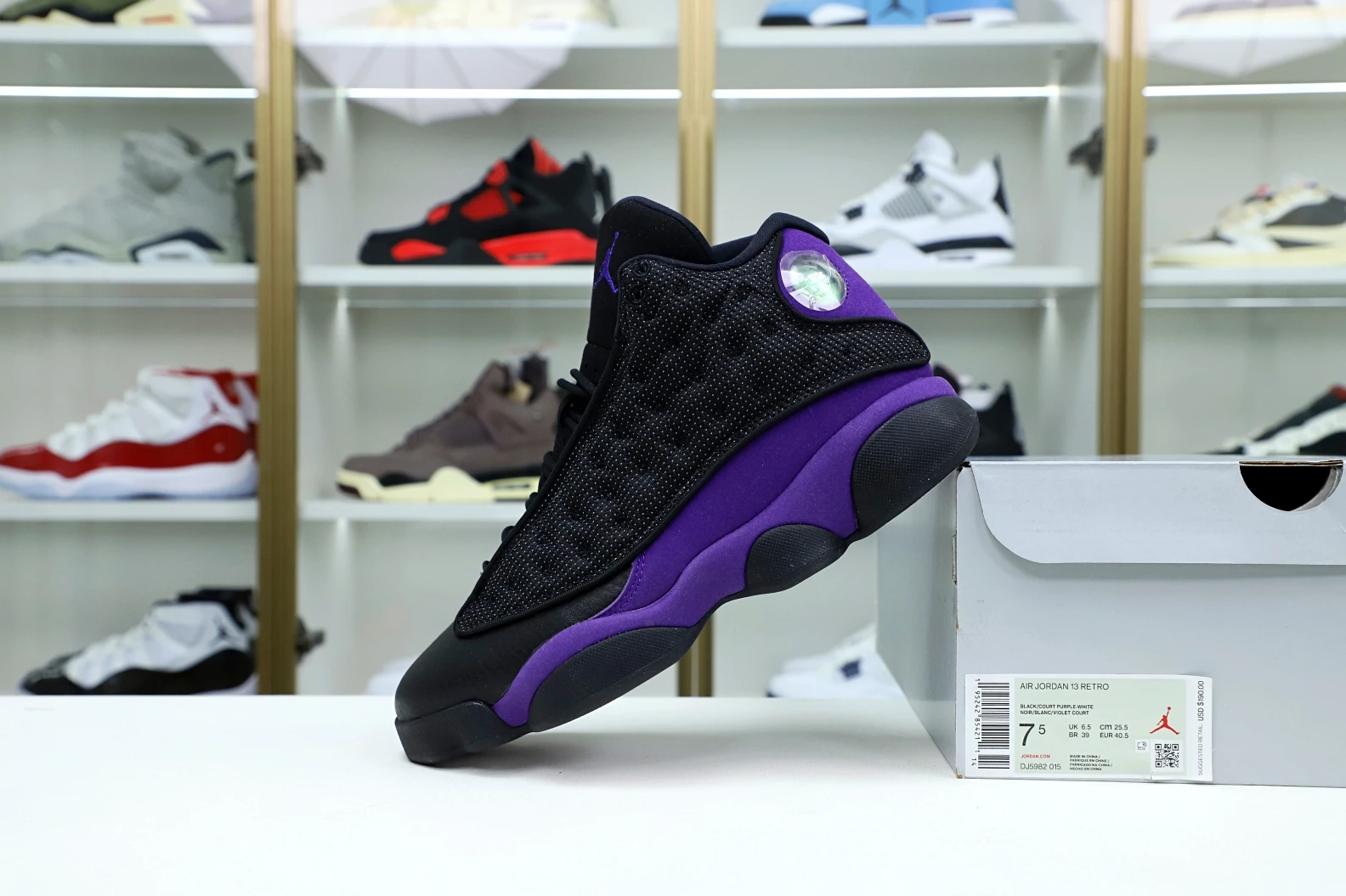 Kimikick AIR JORDAN AIR JORDAN 13 RETRO 'COURT PURPLE' SmartChoice 2009