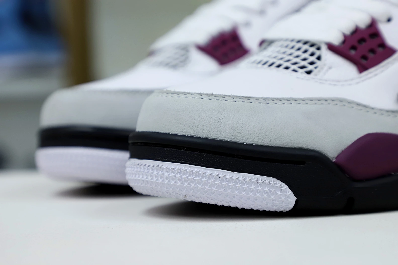 Kimikick AIR JORDAN PARIS SAINT-GERMAIN X AIR JORDAN 4 RETRO 'BORDEAUX' GoAnywhere 1956