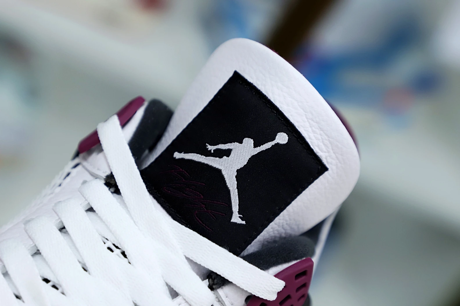 Kimikick AIR JORDAN PARIS SAINT-GERMAIN X AIR JORDAN 4 RETRO 'BORDEAUX' GoAnywhere 1956