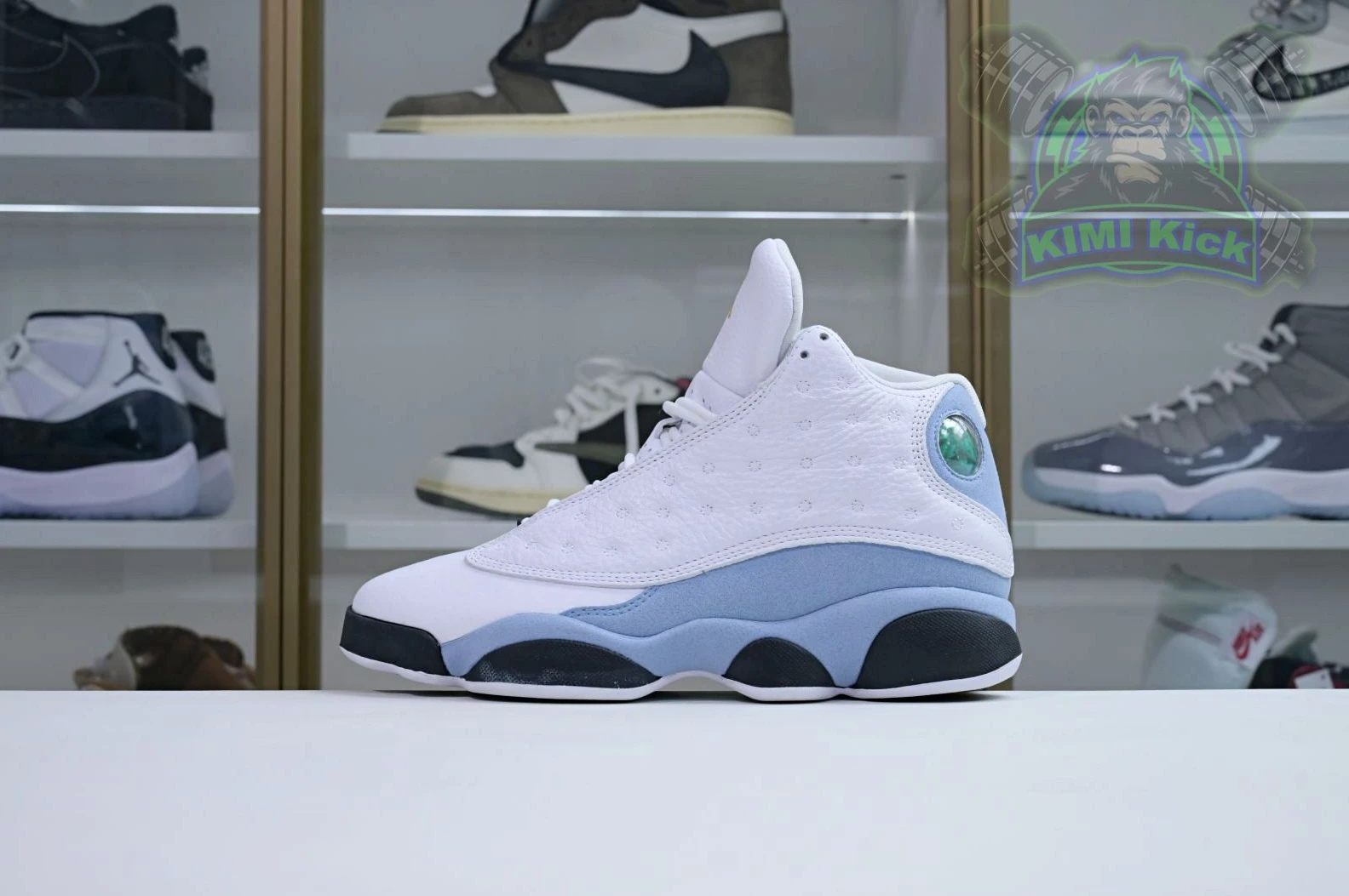 Kimikick Air Jordan 13“Blue Grey” TopPick 1907
