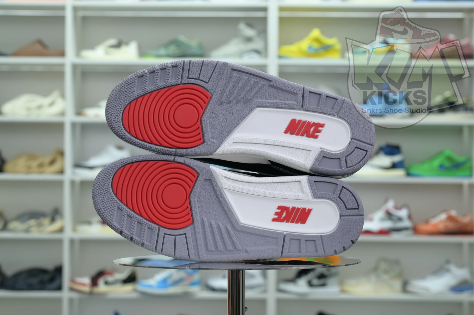 Kimikick Air Jordan 3“Black Cement Reimagined” Comfortable 1848