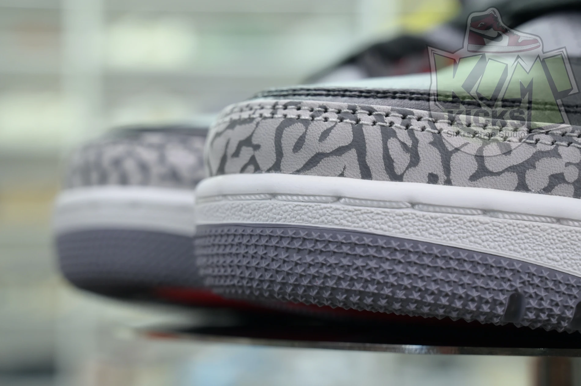 Kimikick Air Jordan 3“Black Cement Reimagined” Comfortable 1848