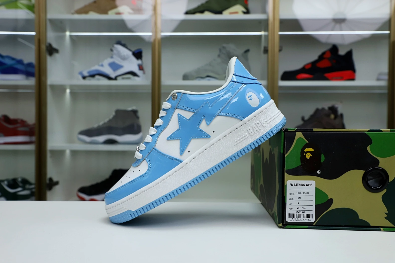 Kimikick BAPESTA 'BLUE' Trendy 2787