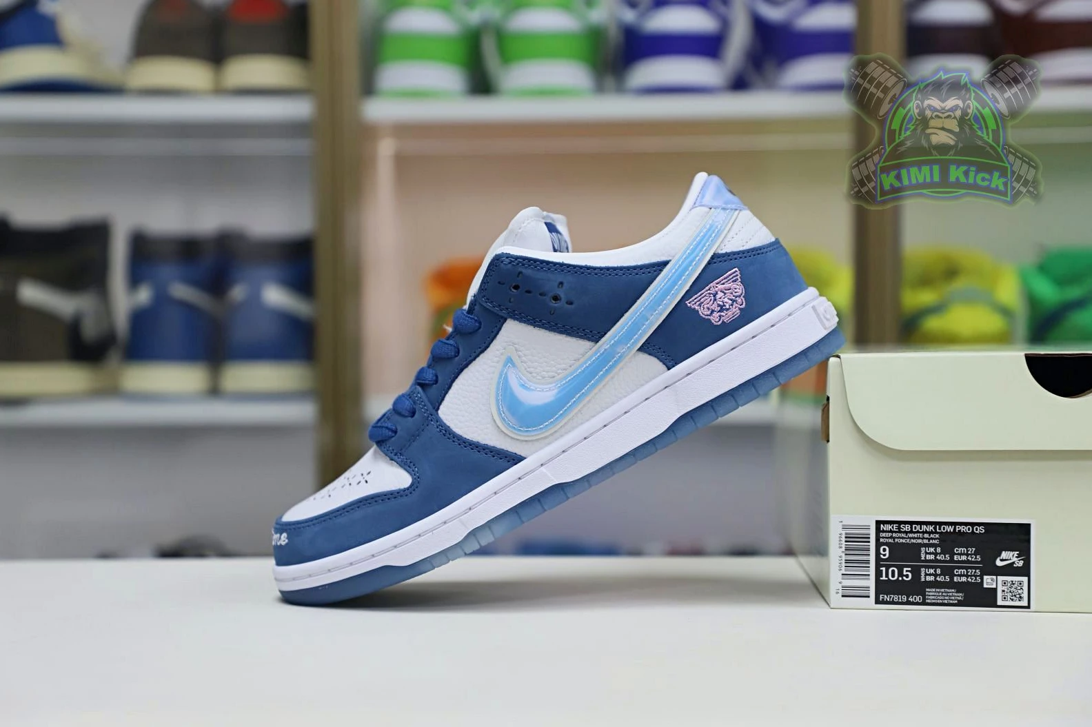 Kimikick Born x Raised x Nike DunkSB Low SportInspired 3429
