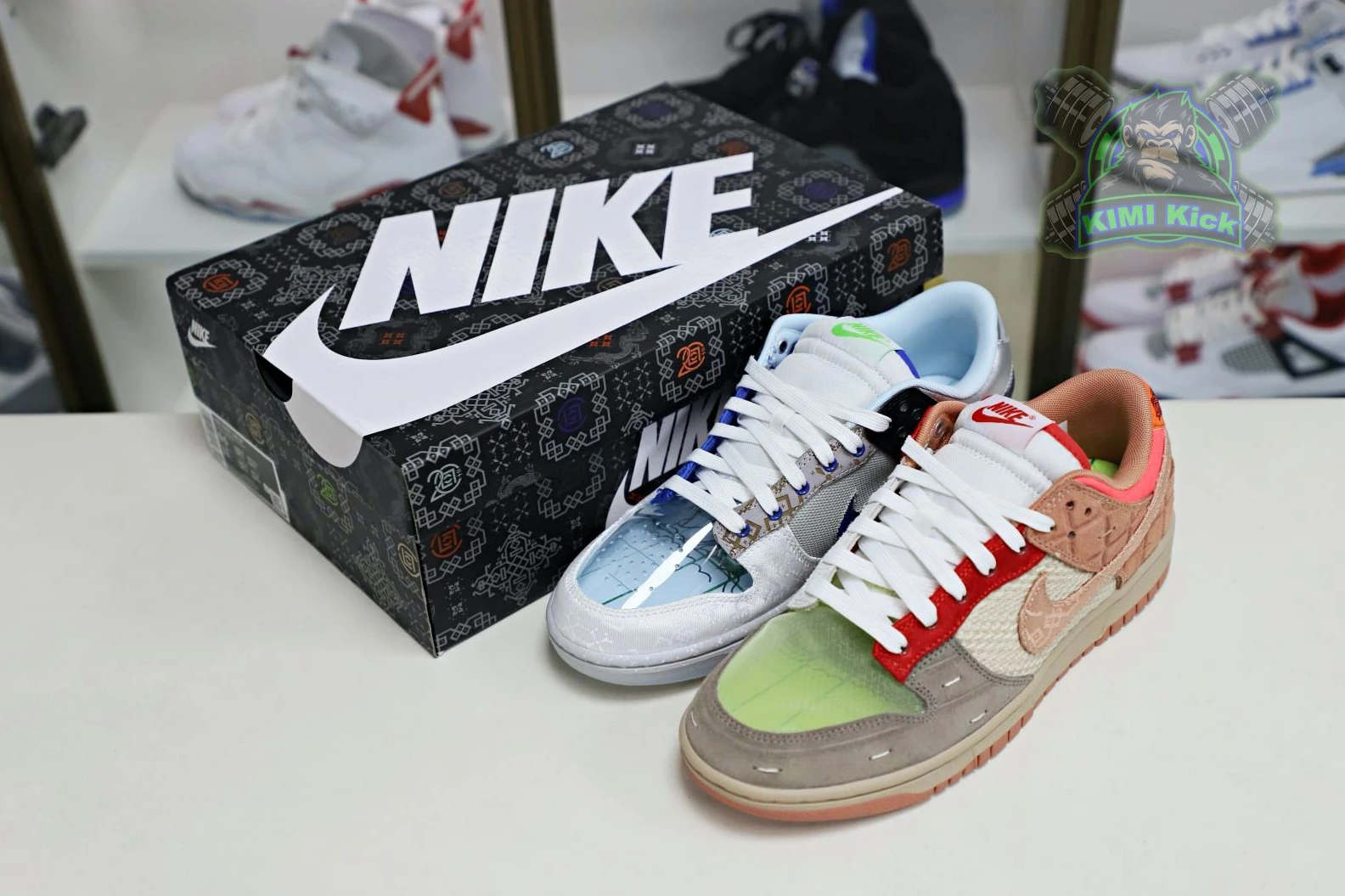 Kimikick CLOT x Nike Dunk Low HighQuality 3447