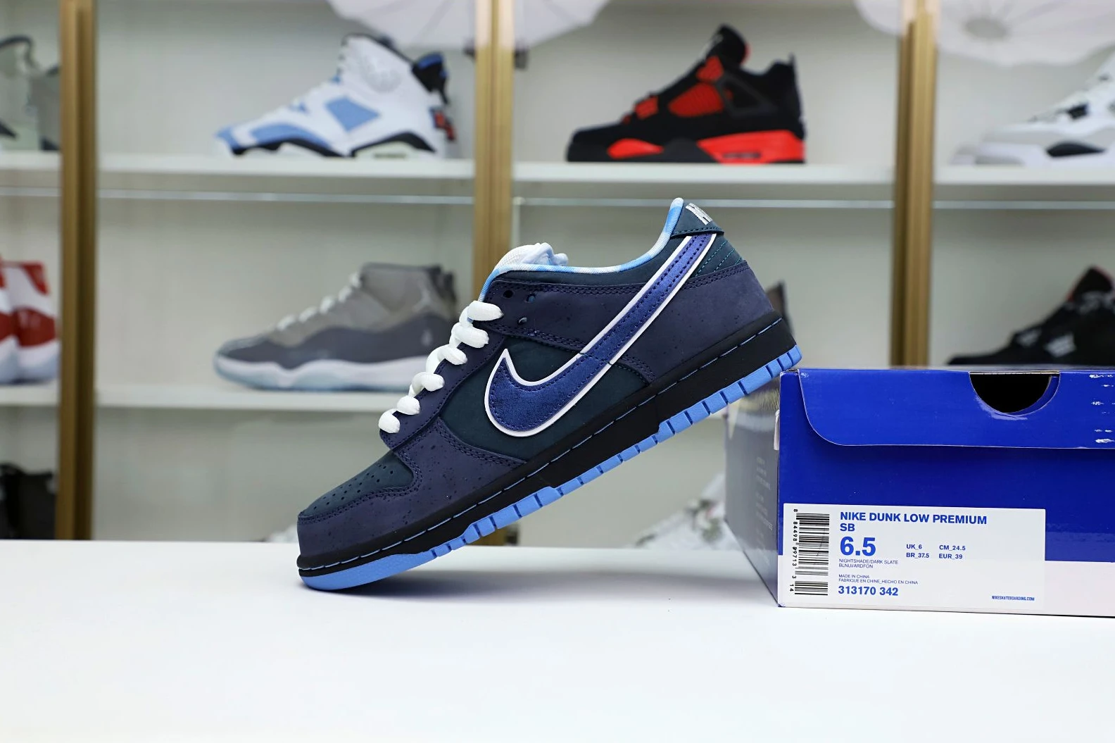Kimikick Concepts x Dunk Low Blue Lobster Comfortable 3497