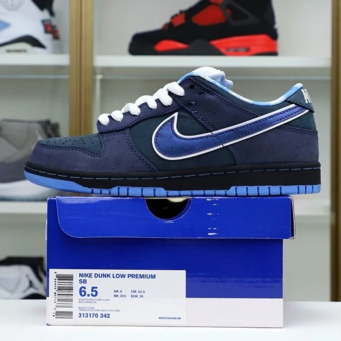 Kimikick Concepts x Dunk Low Blue Lobster Comfortable 3497