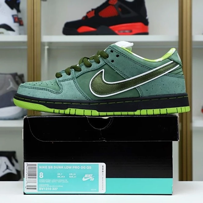 Kimikick Concepts x Nike SB Dunk Low Green Lobster NewStyle 3480