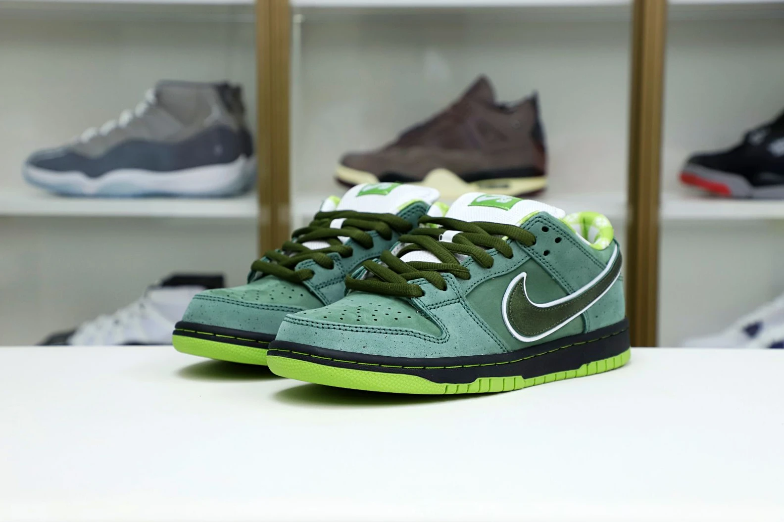 Kimikick Concepts x Nike SB Dunk Low Green Lobster NewStyle 3480