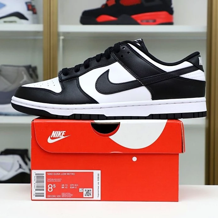 Kimikick DUNK LOW PANDA 'BLACK WHITE' DailyWear 3523