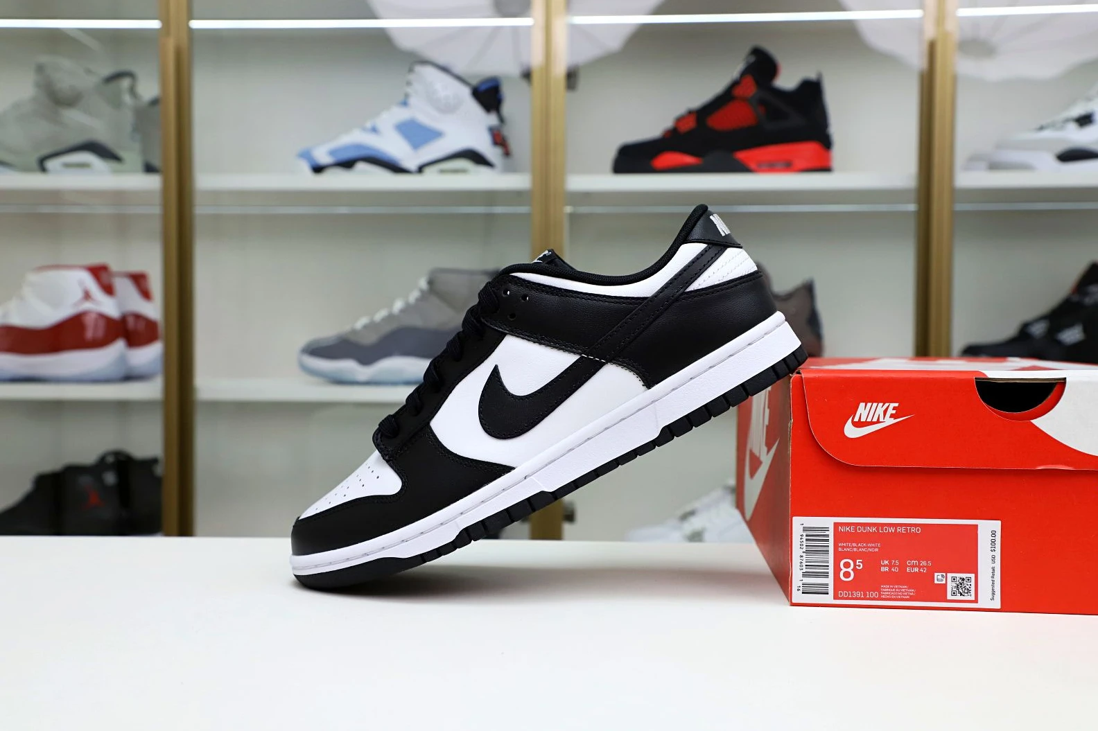 Kimikick DUNK LOW PANDA 'BLACK WHITE' DailyWear 3523