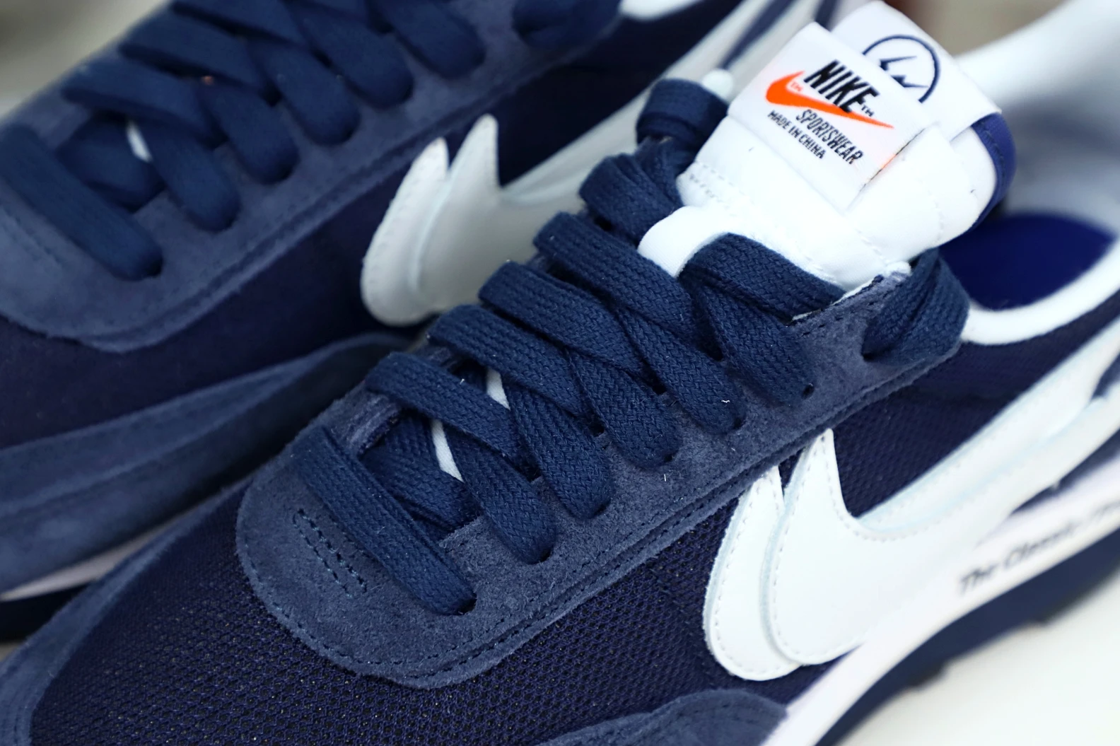 Kimikick FRAGMENT DESIGN X SACAI X LDV WAFFLE 'BLACKENED BLUE' EasyMatch 3535