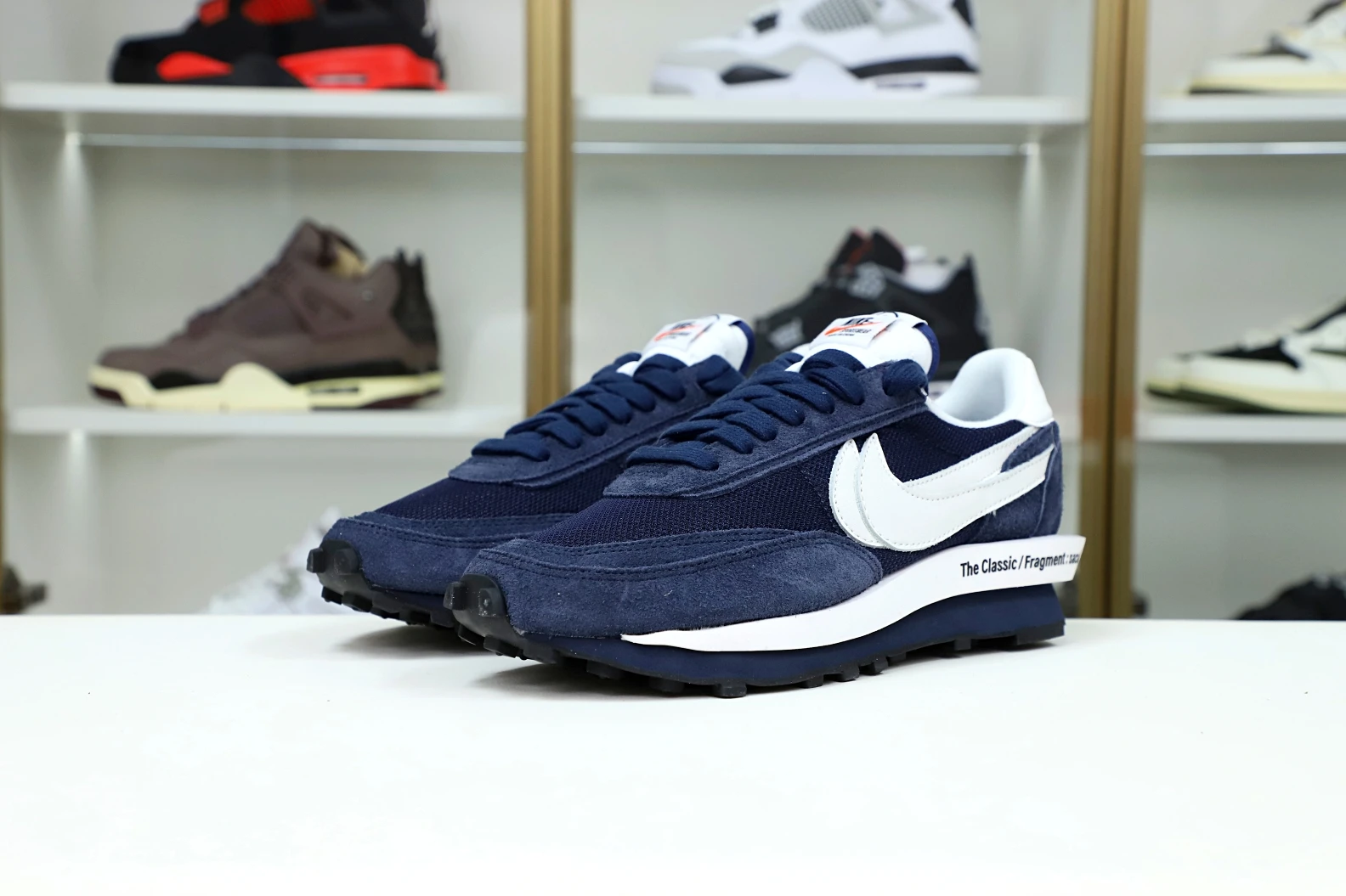 Kimikick FRAGMENT DESIGN X SACAI X LDV WAFFLE 'BLACKENED BLUE' EasyMatch 3535