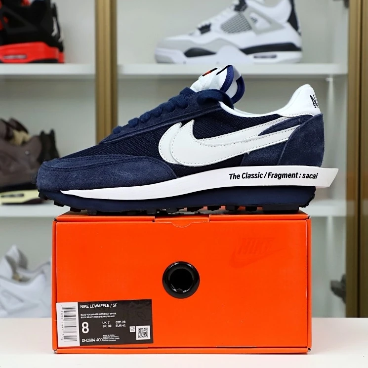 Kimikick FRAGMENT DESIGN X SACAI X LDV WAFFLE 'BLACKENED BLUE' EasyMatch 3535
