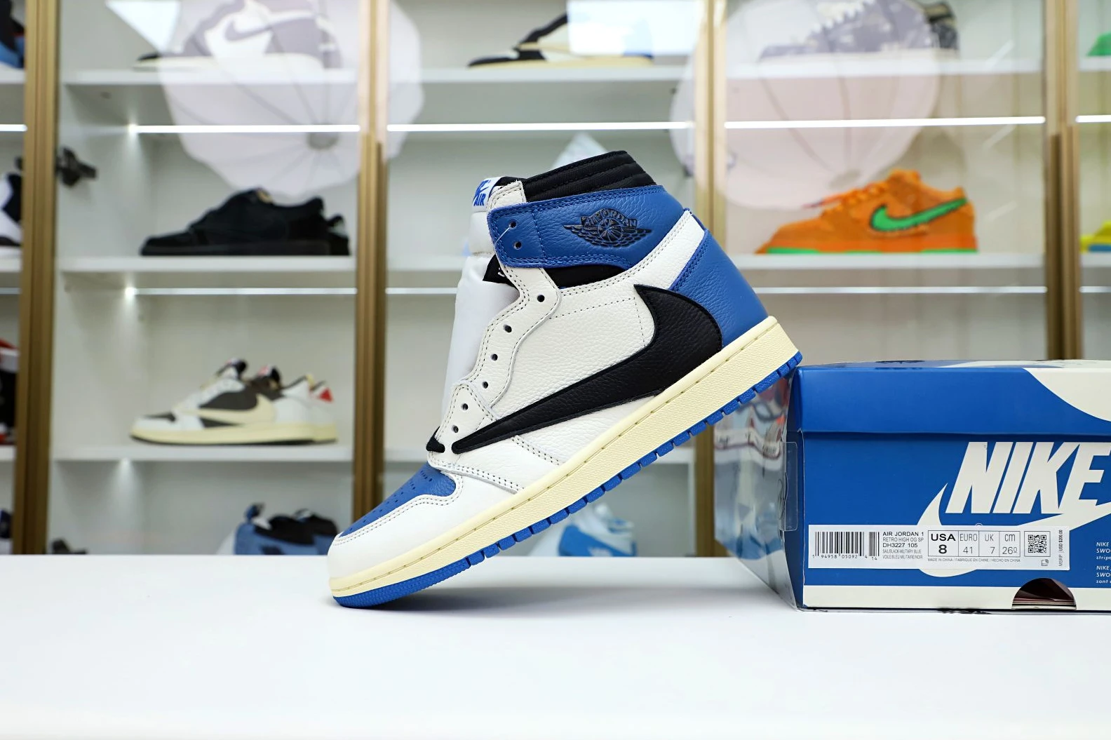 Kimikick FRAGMENT DESIGN X TRAVIS SCOTT X AIR JORDAN 1 RETRO HIGH WellDesigned 1935