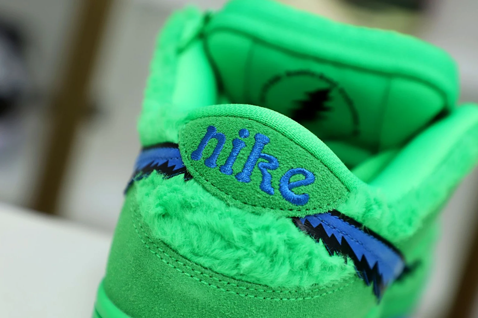 Kimikick GRATEFUL DEAD X DUNK LOW SB GREEN DailyWear 3488