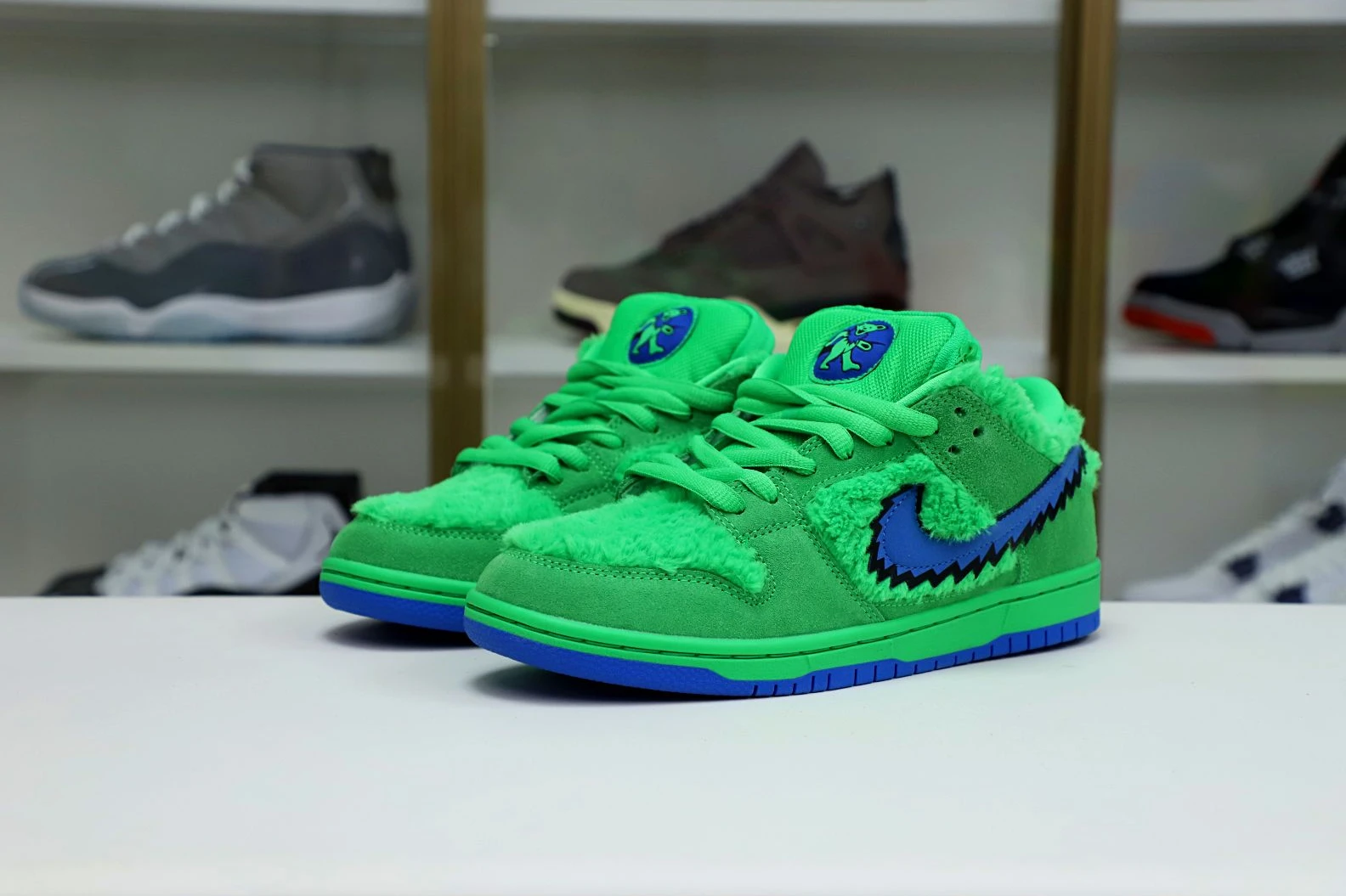 Kimikick GRATEFUL DEAD X DUNK LOW SB GREEN DailyWear 3488