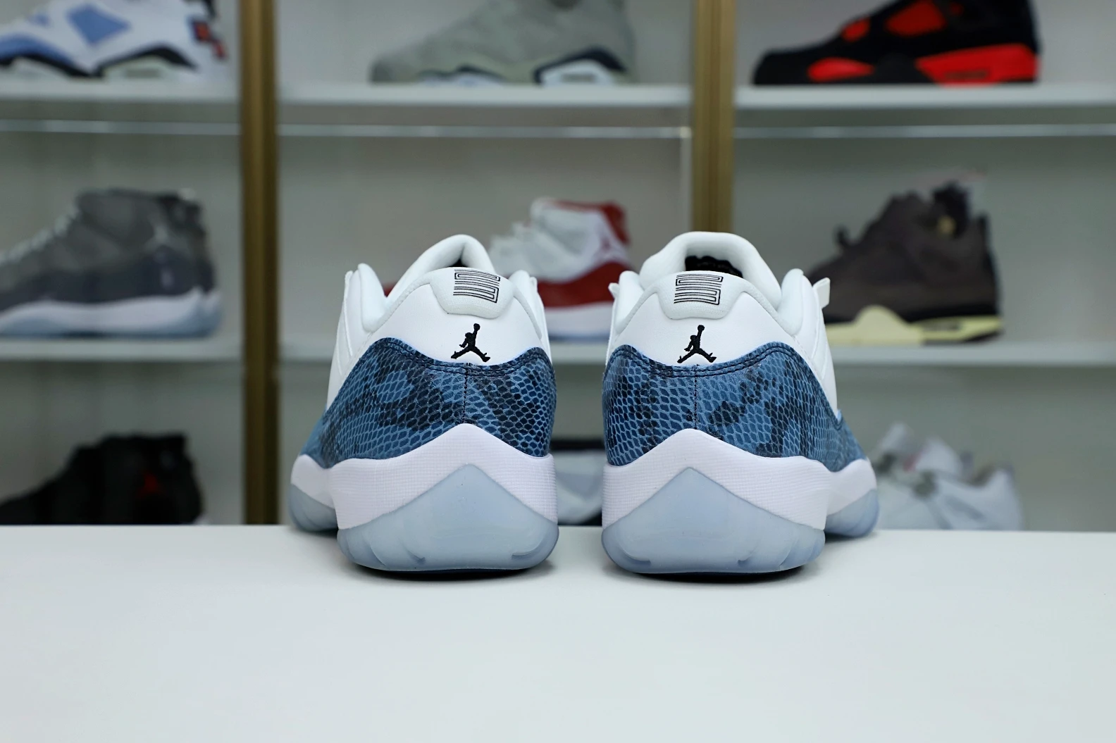 Kimikick Jordan Air Jordan 11 “navy snakeskin” NewStyle 1913