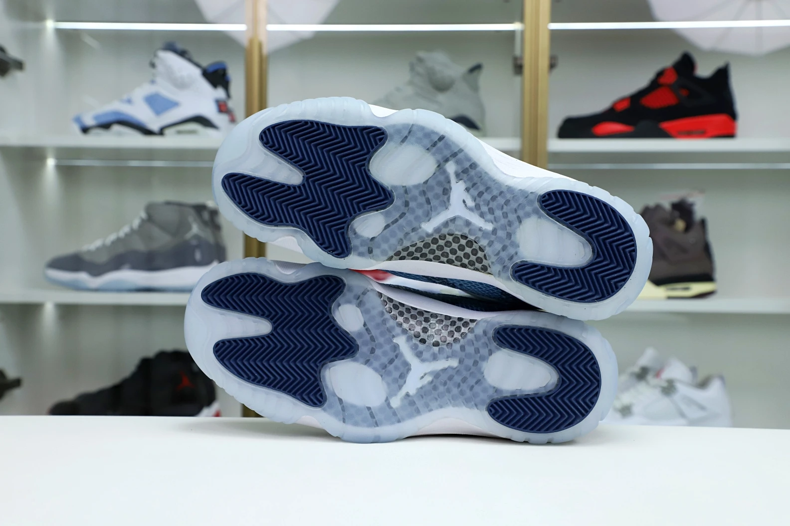 Kimikick Jordan Air Jordan 11 “navy snakeskin” NewStyle 1913