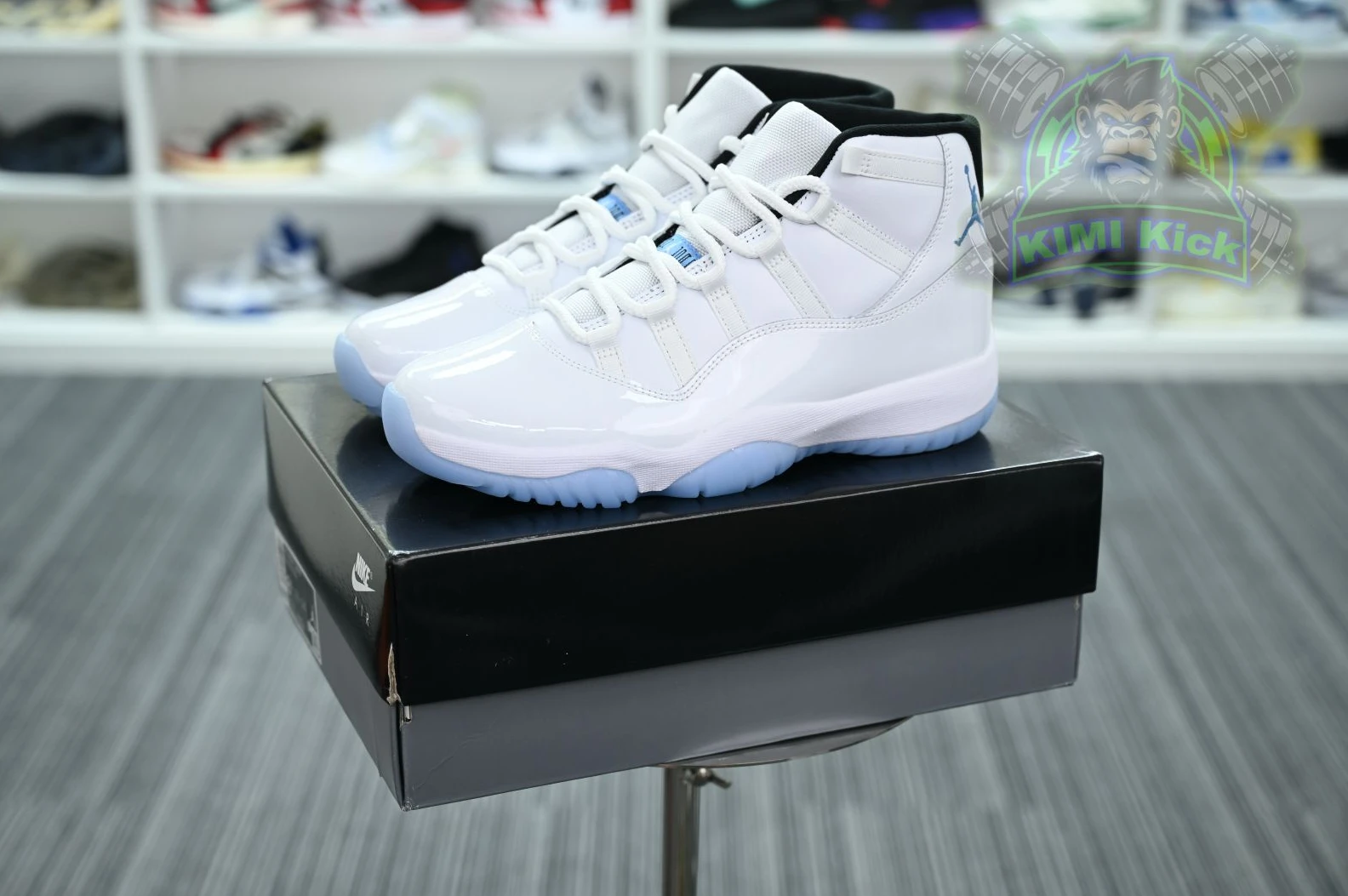 Kimikick Jordan Air Jordan 11“Legend Blue” Fashionable 1863