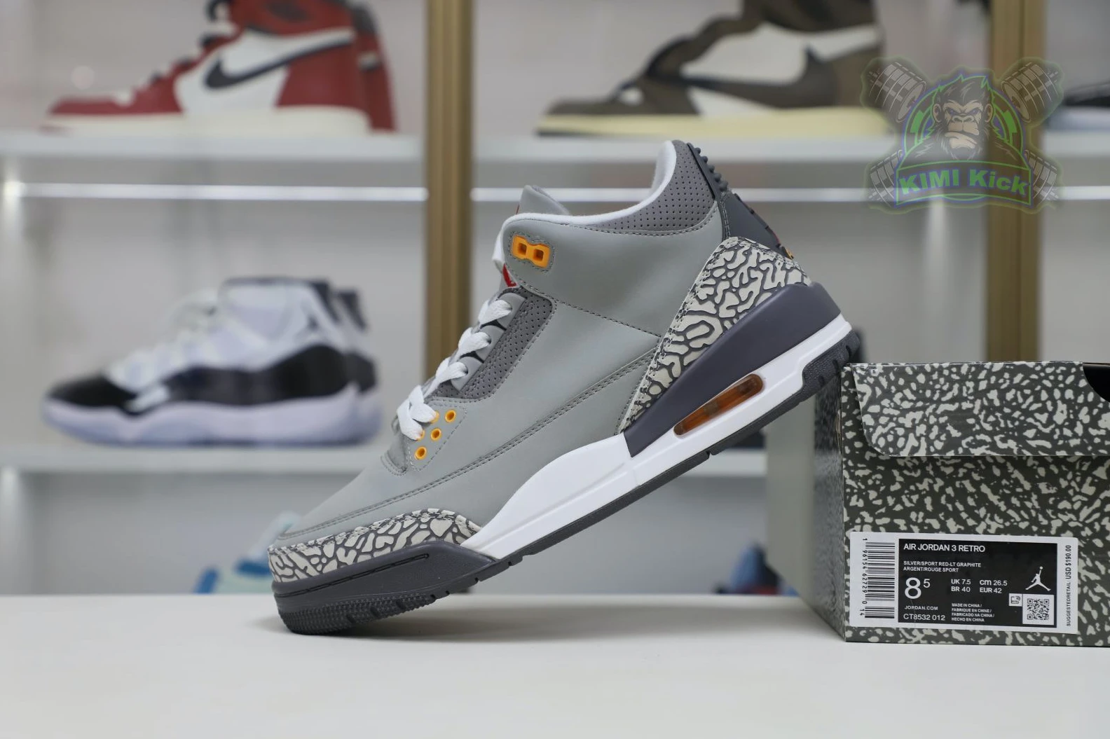 Kimikick Jordan Air Jordan 3 retro GoAnywhere 1892