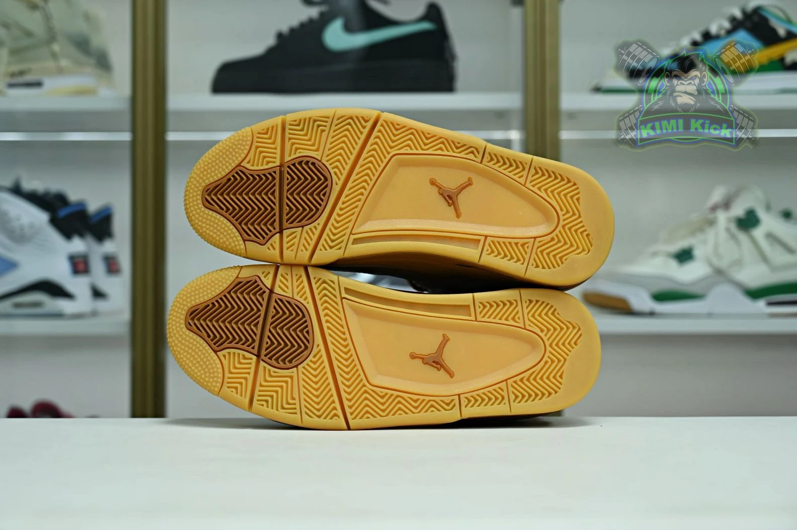 Kimikick Jordan Air Jordan 4 retro ginger wheat Affordable 1887