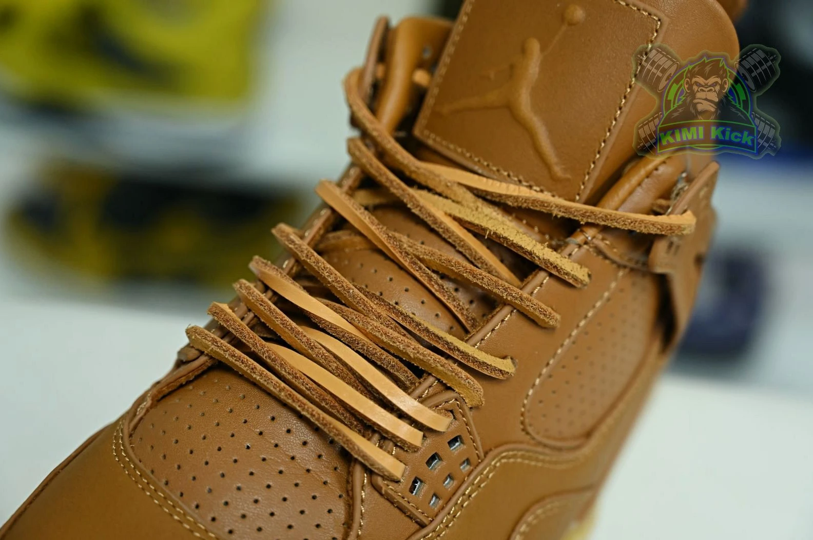 Kimikick Jordan Air Jordan 4 retro ginger wheat Affordable 1887