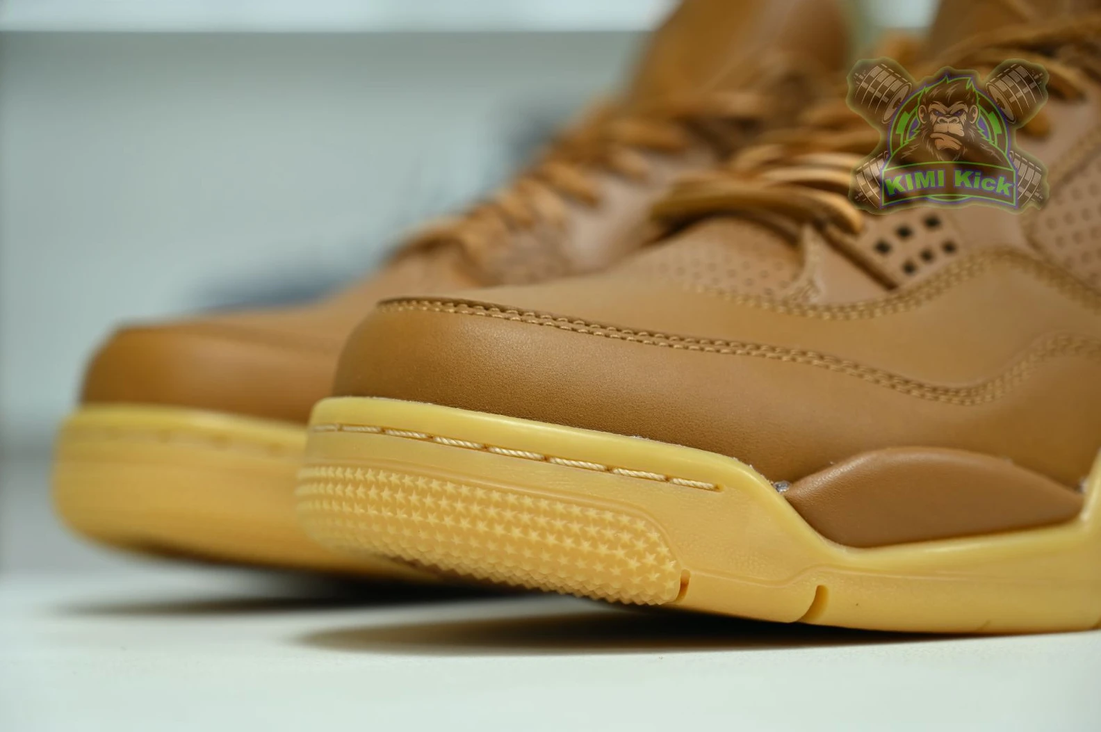 Kimikick Jordan Air Jordan 4 retro ginger wheat Affordable 1887