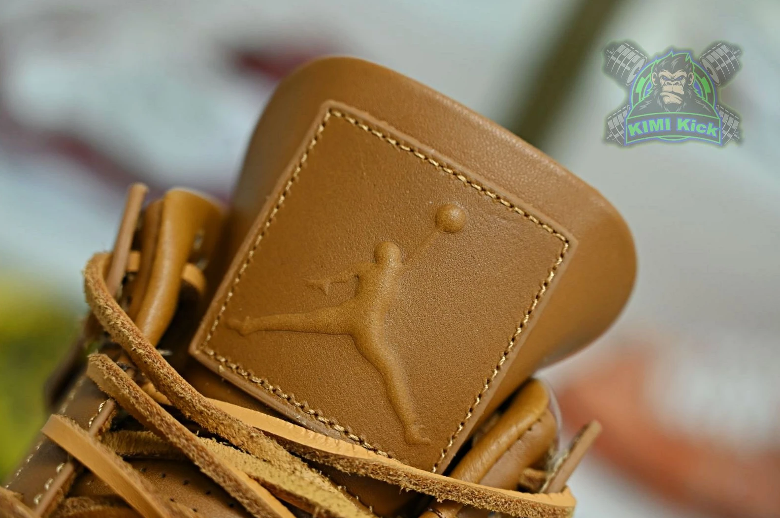 Kimikick Jordan Air Jordan 4 retro ginger wheat Affordable 1887