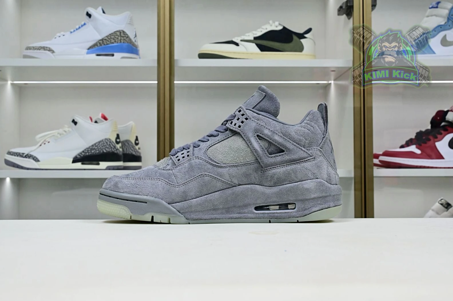 Kimikick Jordan Air Jordan 4 retro kaws SmartChoice 1954