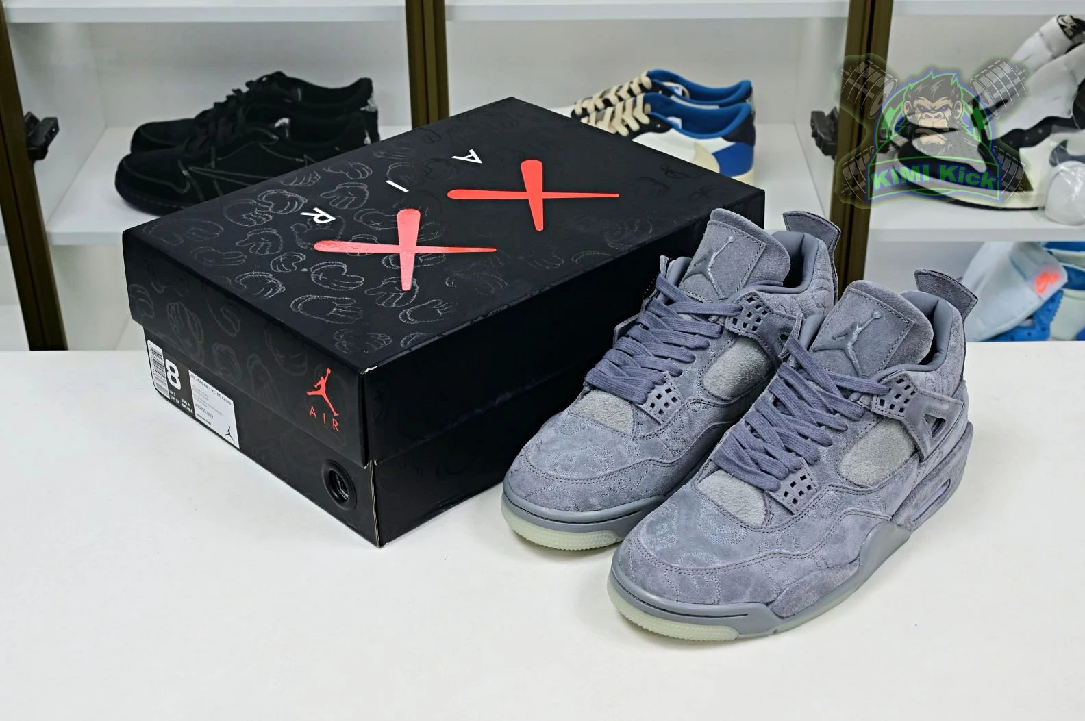 Kimikick Jordan Air Jordan 4 retro kaws SmartChoice 1954