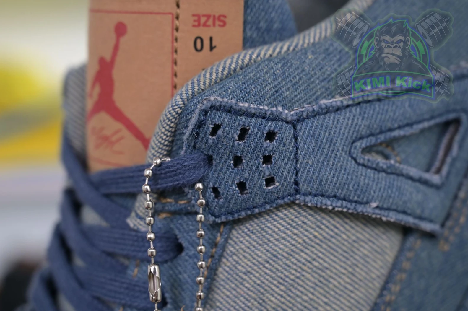 Kimikick Jordan Air Jordan 4 retro levis denim GoodFit 1849