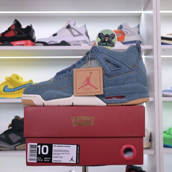 Kimikick Jordan Air Jordan 4 retro levis denim GoodFit 1849