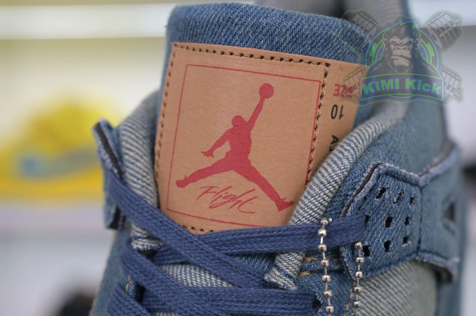 Kimikick Jordan Air Jordan 4 retro levis denim GoodFit 1849