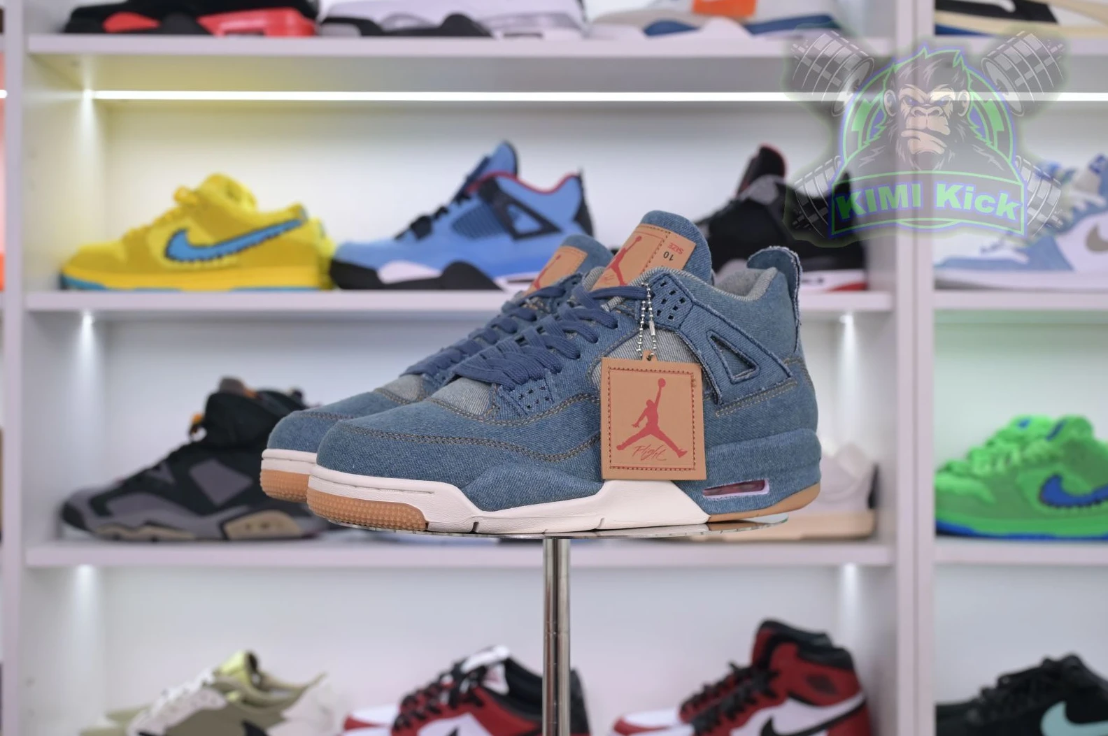 Kimikick Jordan Air Jordan 4 retro levis denim GoodFit 1849