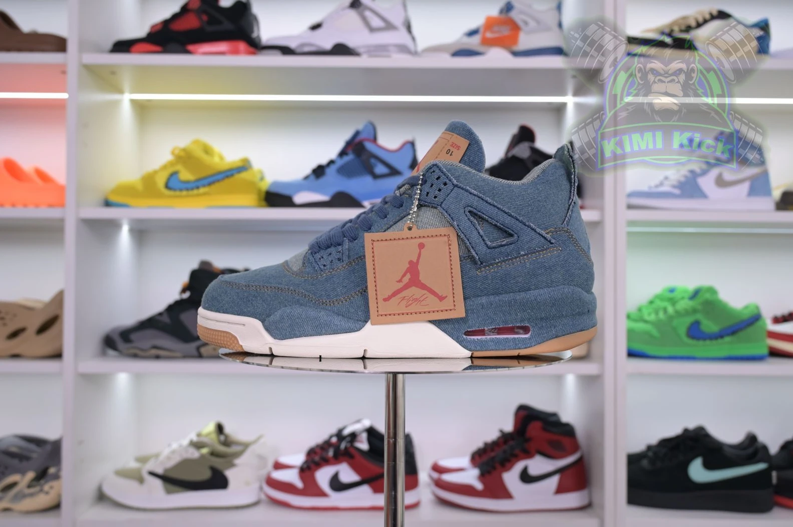 Kimikick Jordan Air Jordan 4 retro levis denim GoodFit 1849