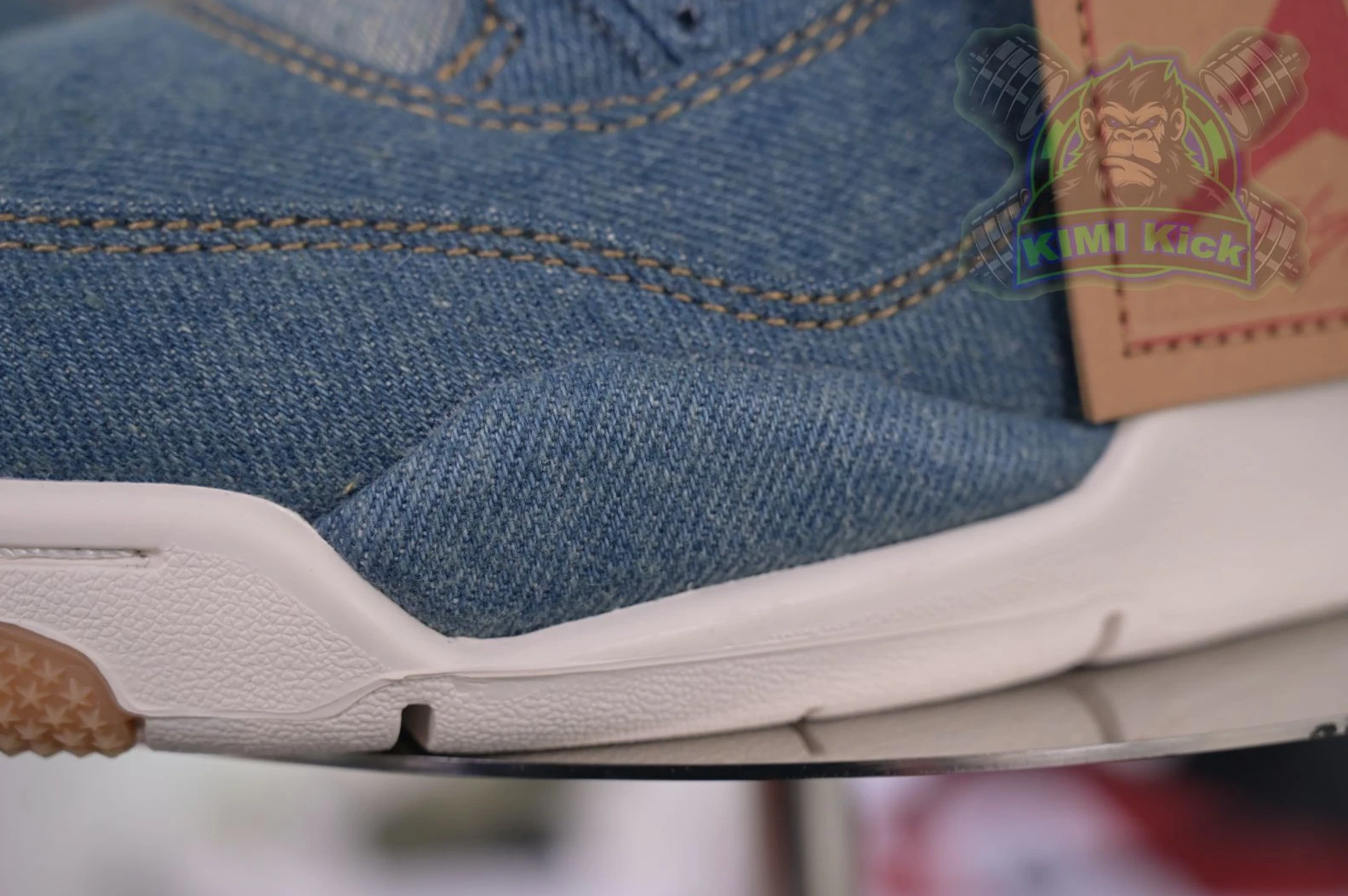 Kimikick Jordan Air Jordan 4 retro levis denim GoodFit 1849