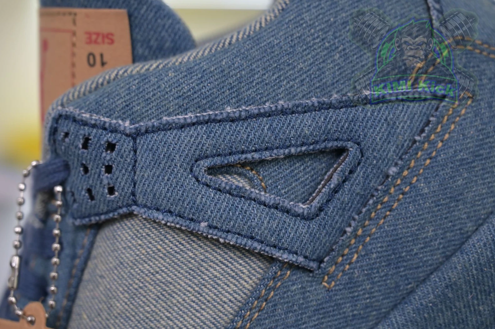 Kimikick Jordan Air Jordan 4 retro levis denim GoodFit 1849