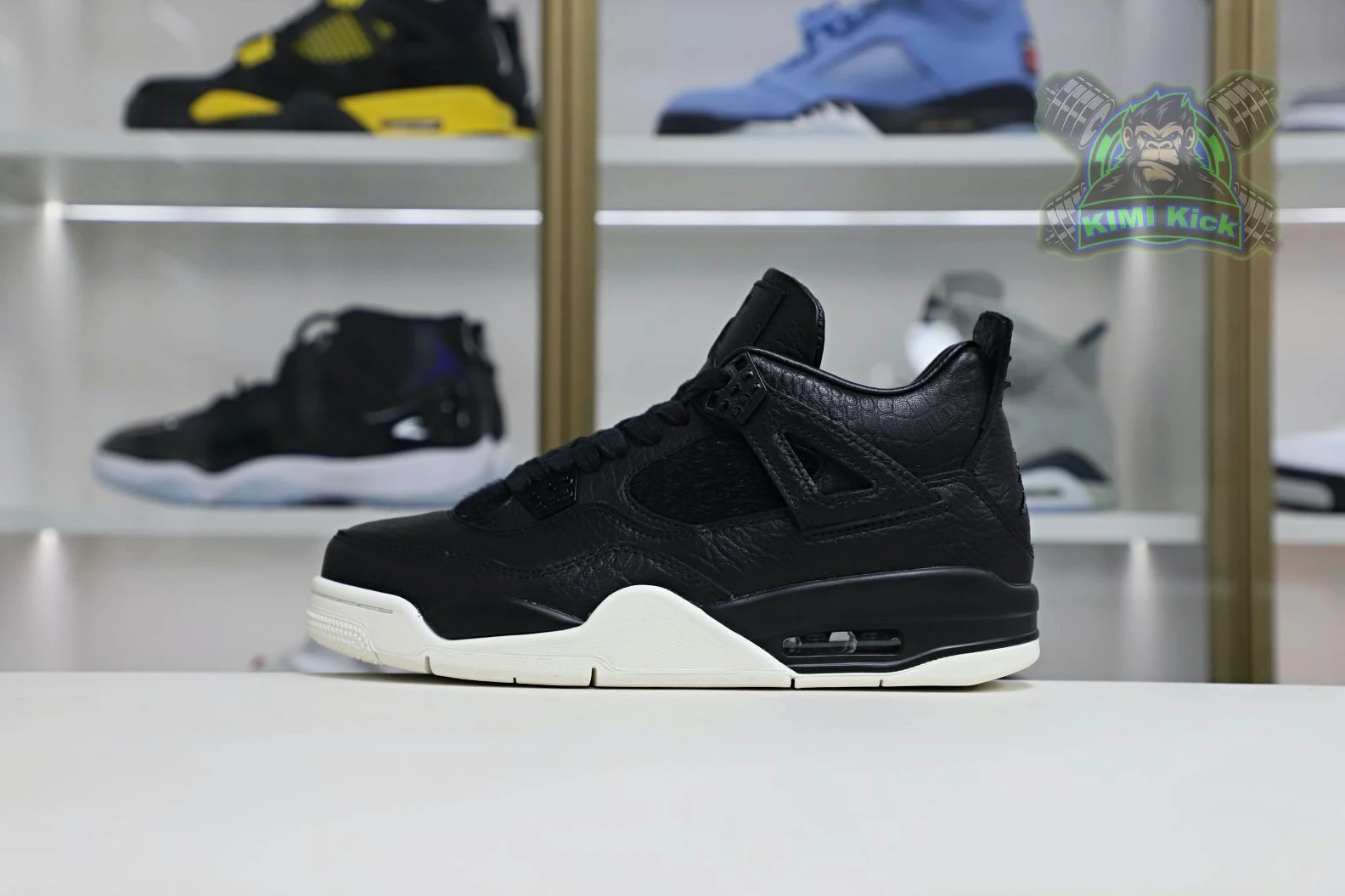 Kimikick Jordan Air Jordan 4 retro ponyhair black GoodFit 1886