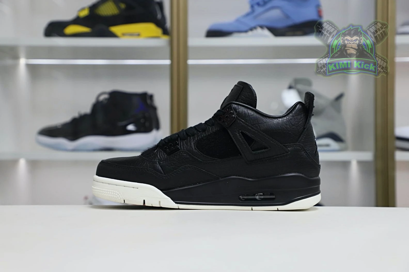 Kimikick Jordan Air Jordan 4 retro ponyhair black GoodFit 1886
