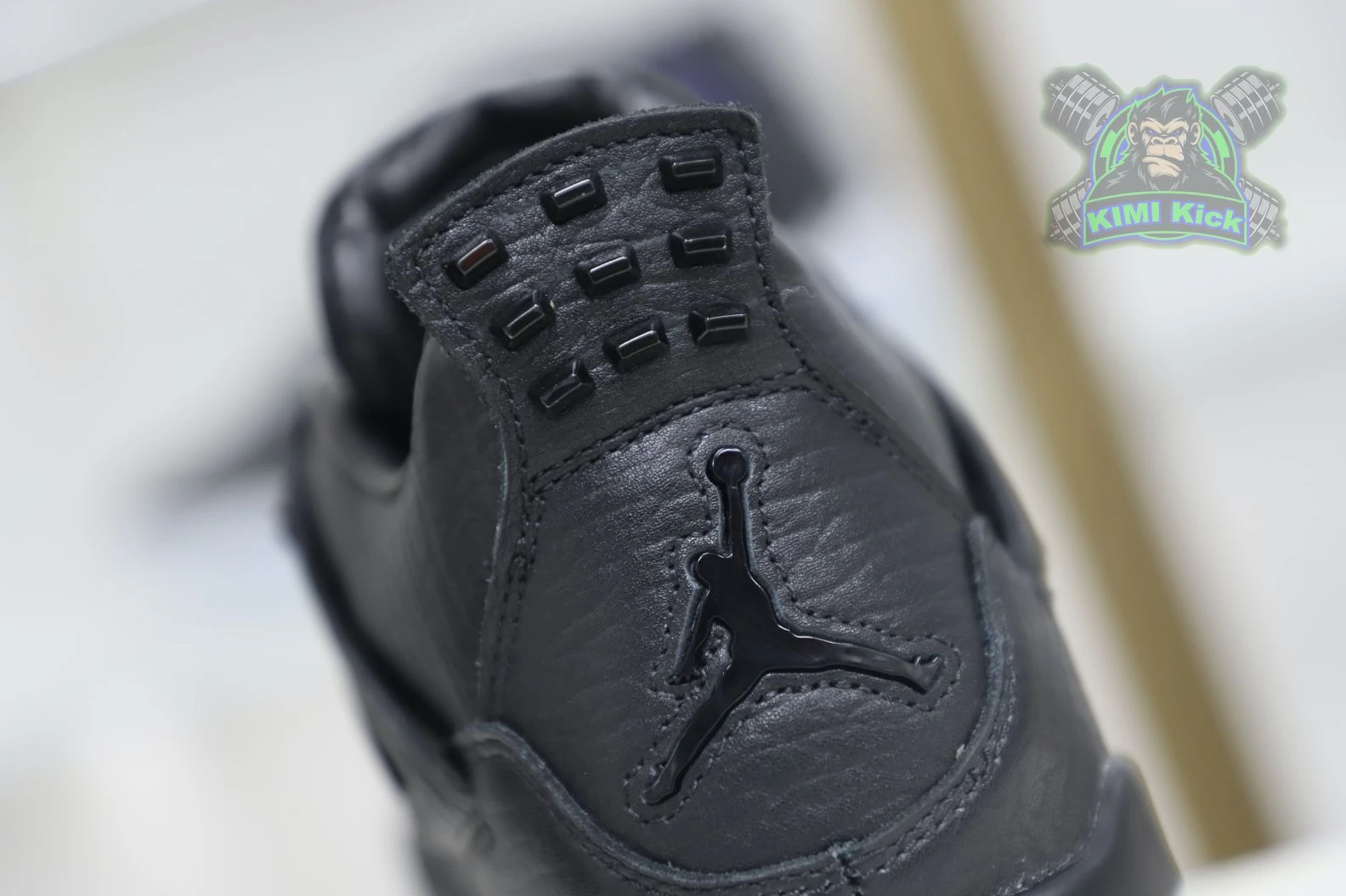 Kimikick Jordan Air Jordan 4 retro ponyhair black GoodFit 1886